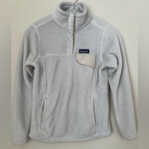 Patagonia Creamy White Fleece Pullover